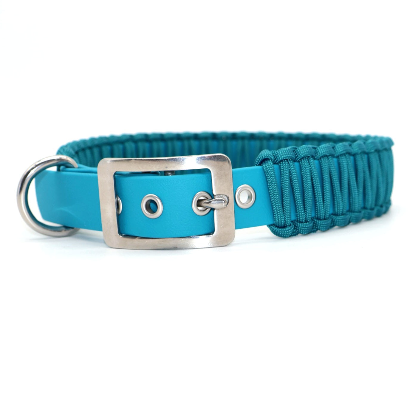 Collar Biothane & Paracord *Petrol*