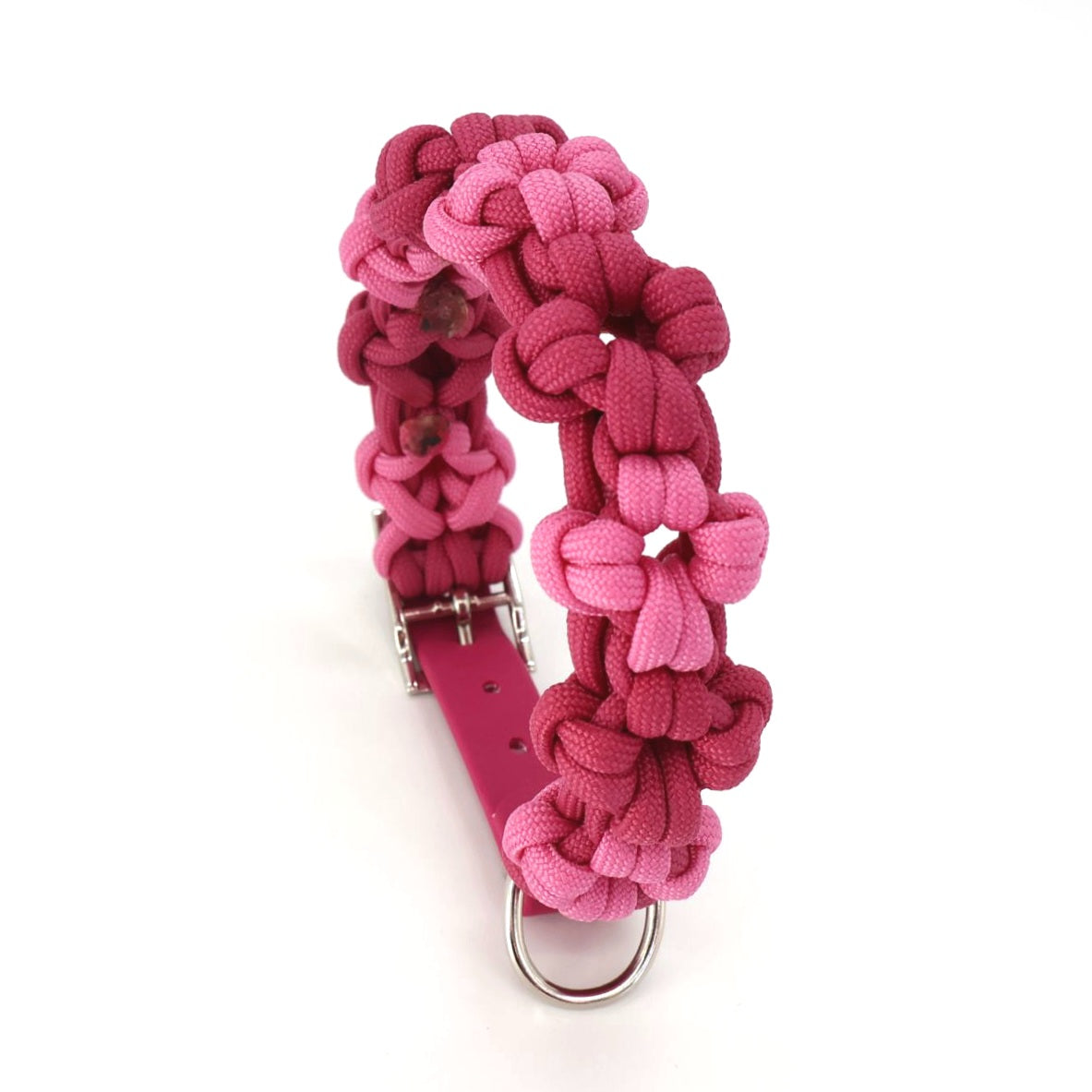 Mini Blumen Halsband *Fuchsa & Bubble Gum*