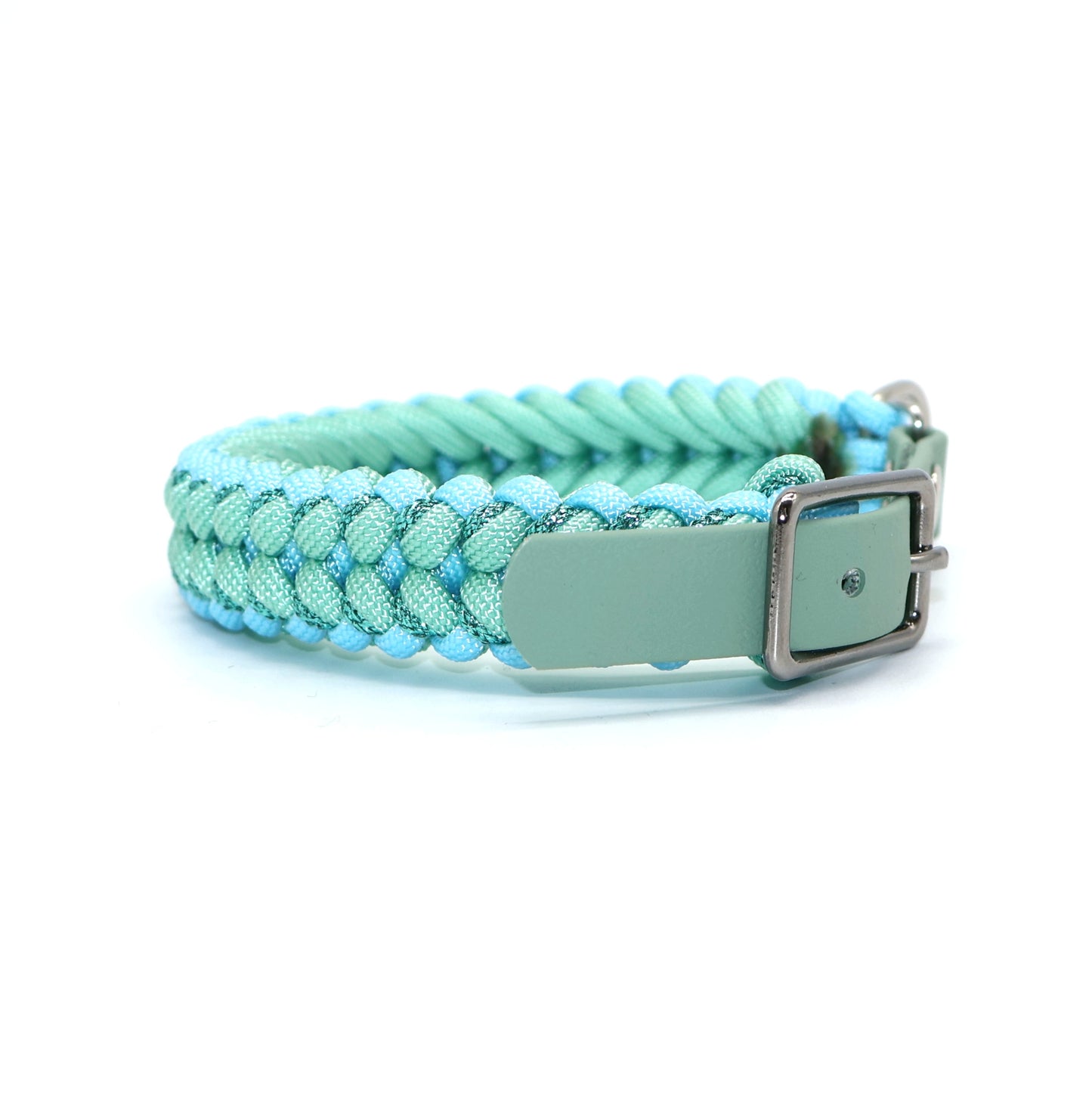 Paracord Halsband geflochten *Mermaid ohne Lila*