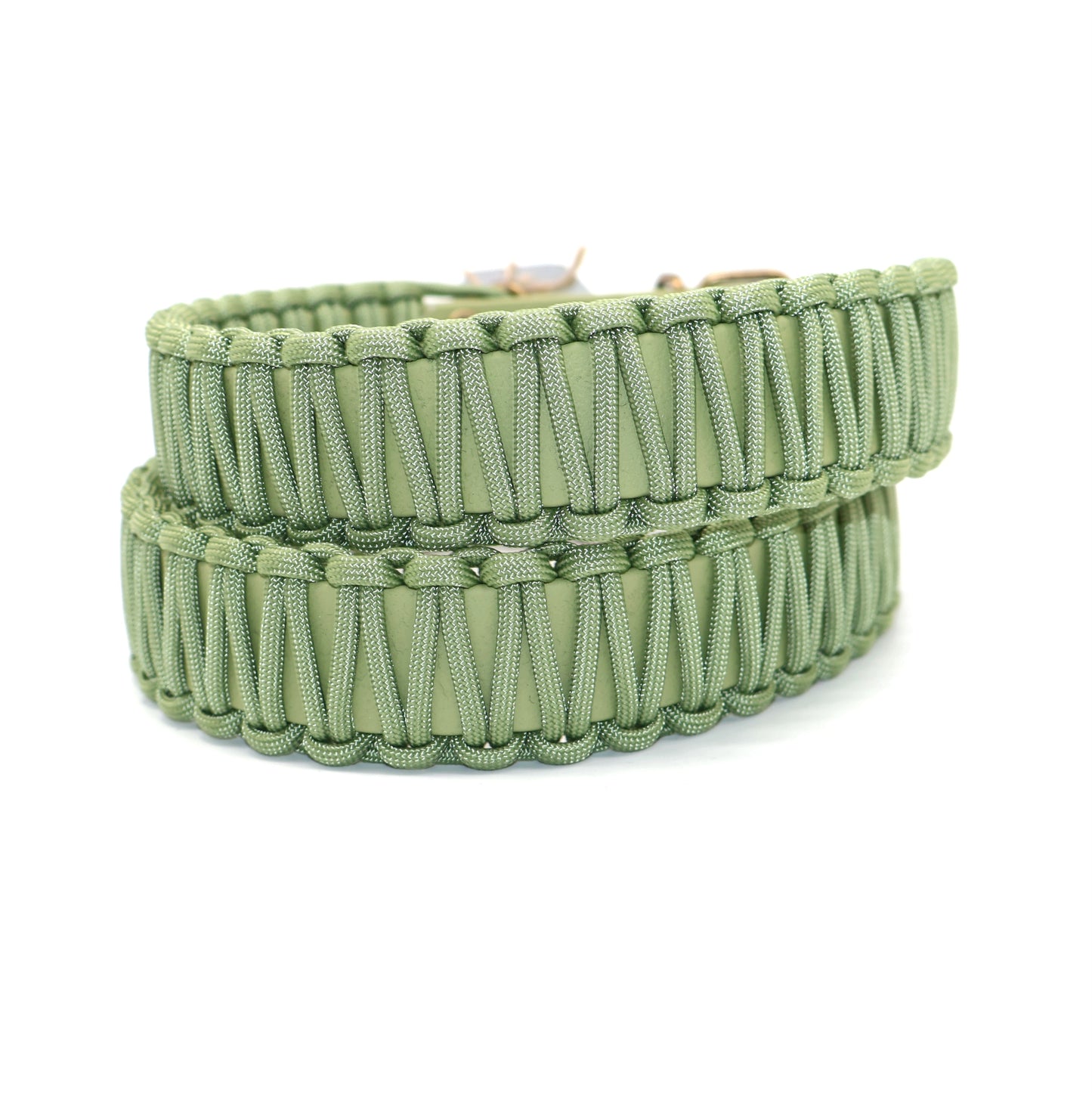 Halsband Biothane & Paracord *Guacamole (Antik)* 41-50cm