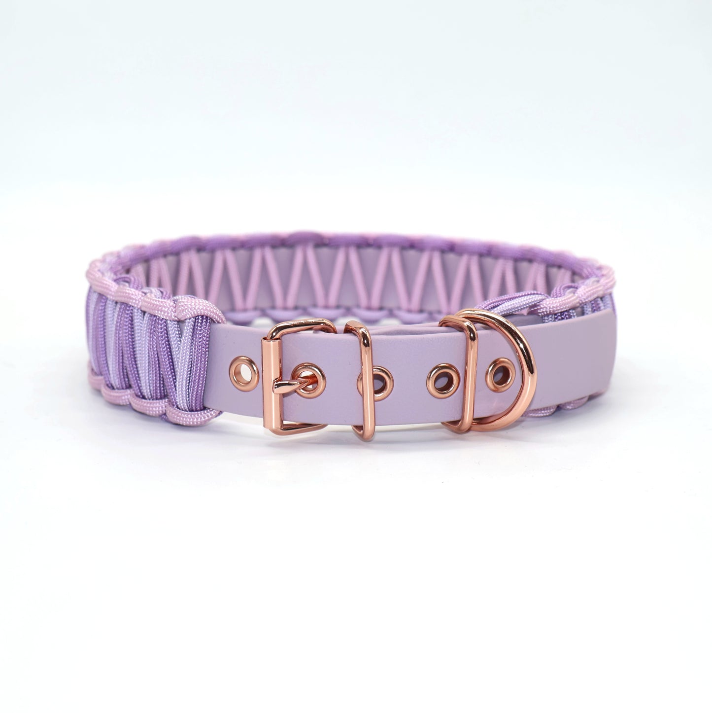 Halsband Biothane & Paracord *Soft Lilac*