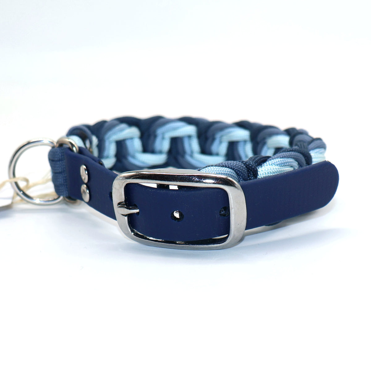 Halsband Biothane & Paracord *Jeans* 30-34,5cm