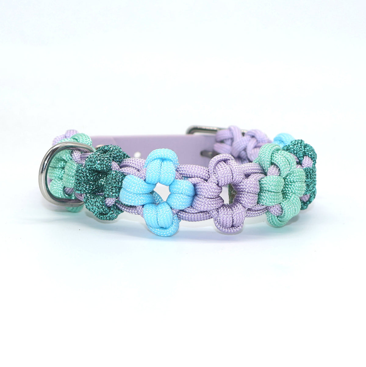 Mini Blumen Halsband *Mermaid Lila*
