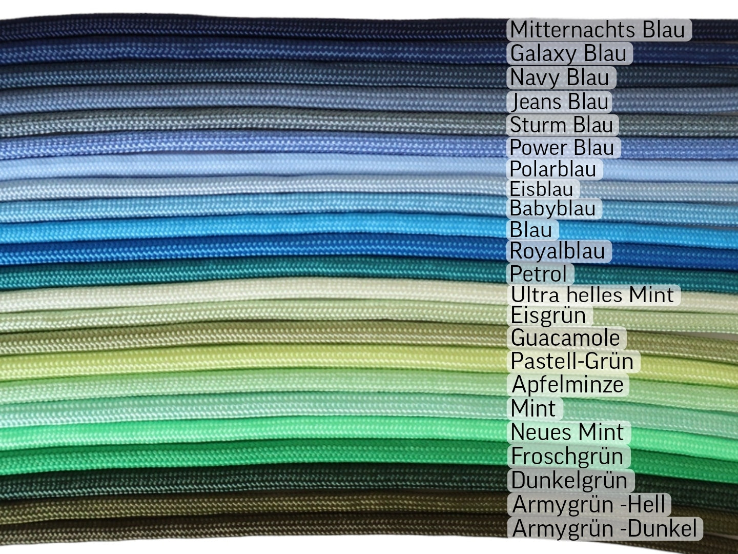 Erstelle dein eigenes Unikat - Glitzer Halsband Biothane & Paracord