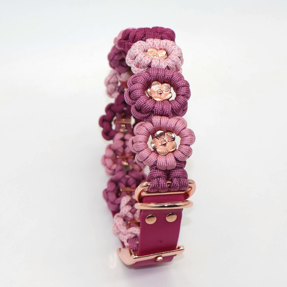 Flower Necklace *Lavender Pink-Berry*