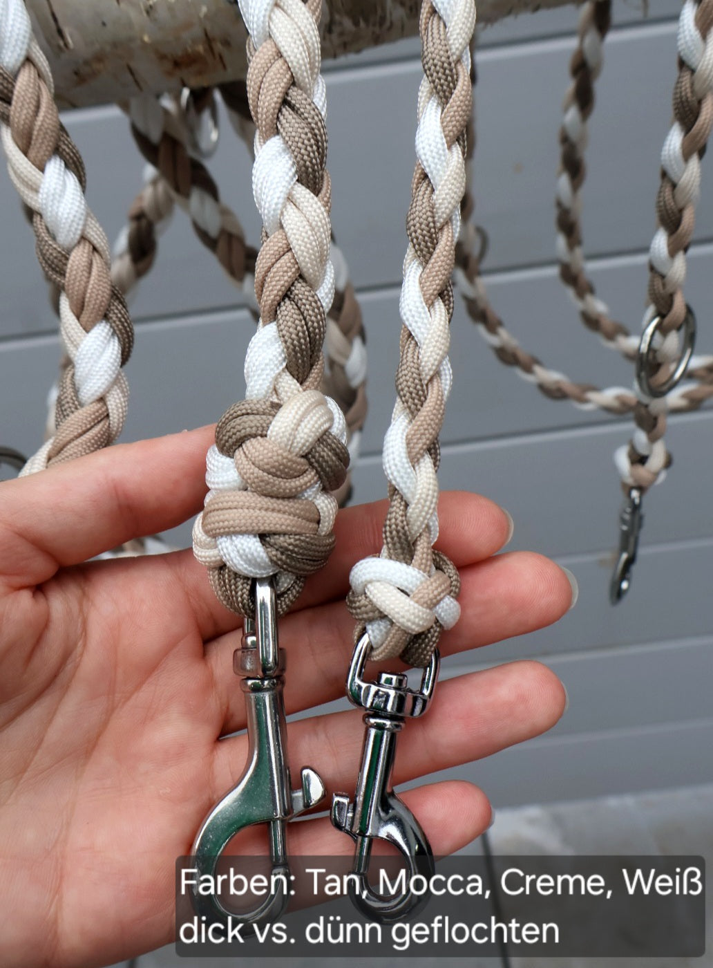 Design your own unique Paracord leash