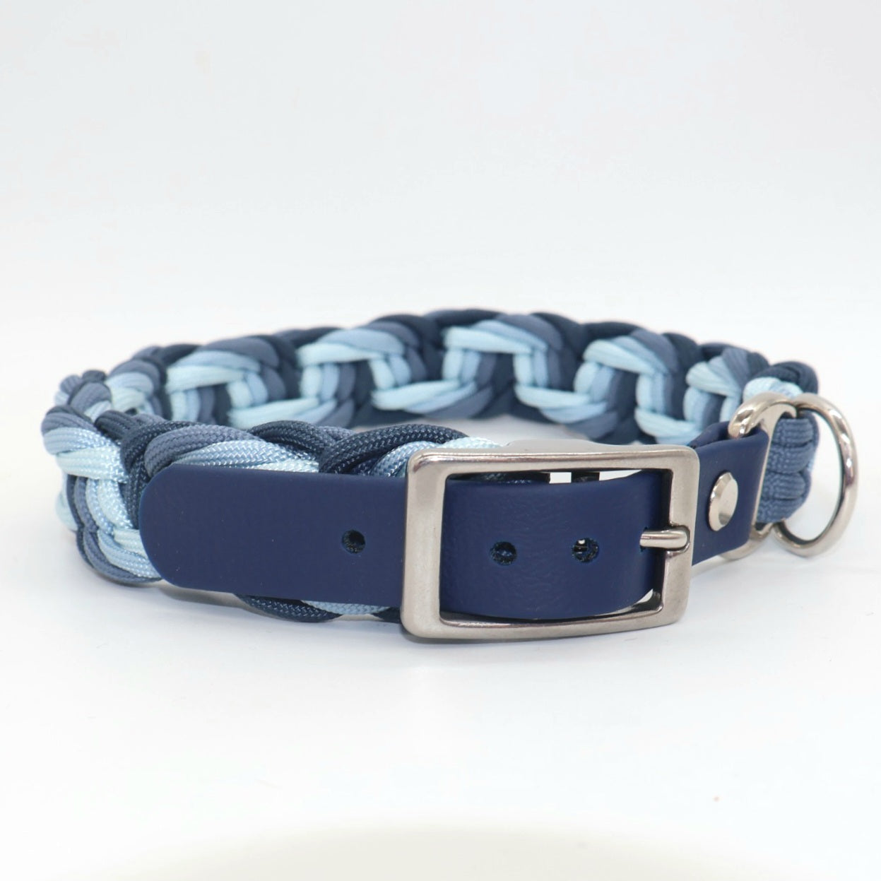 Paracord braided collar *Jeans*