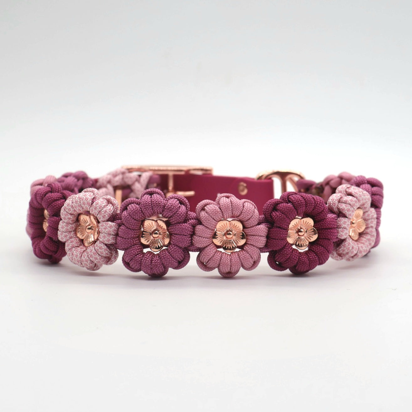 Flower Necklace *Lavender Pink-Berry*