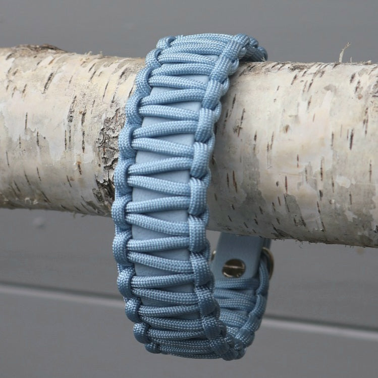 Collar Biothane & Paracord *Soft Ice Blue*