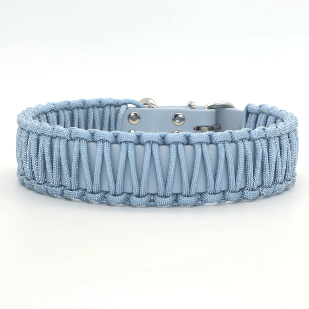 Collar Biothane & Paracord *Soft Ice Blue*
