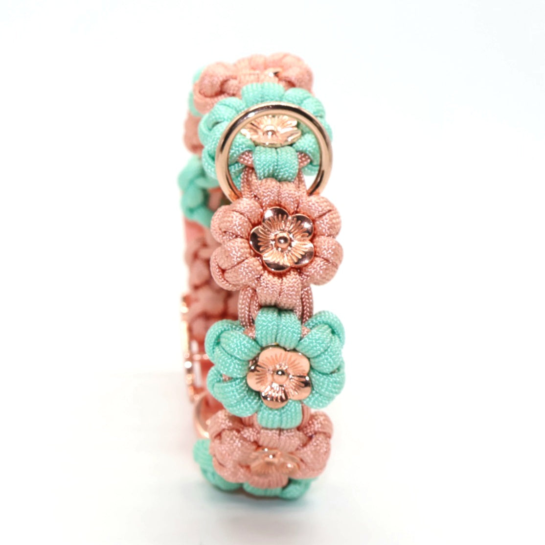 Flower Necklace *Rosé & Mint *