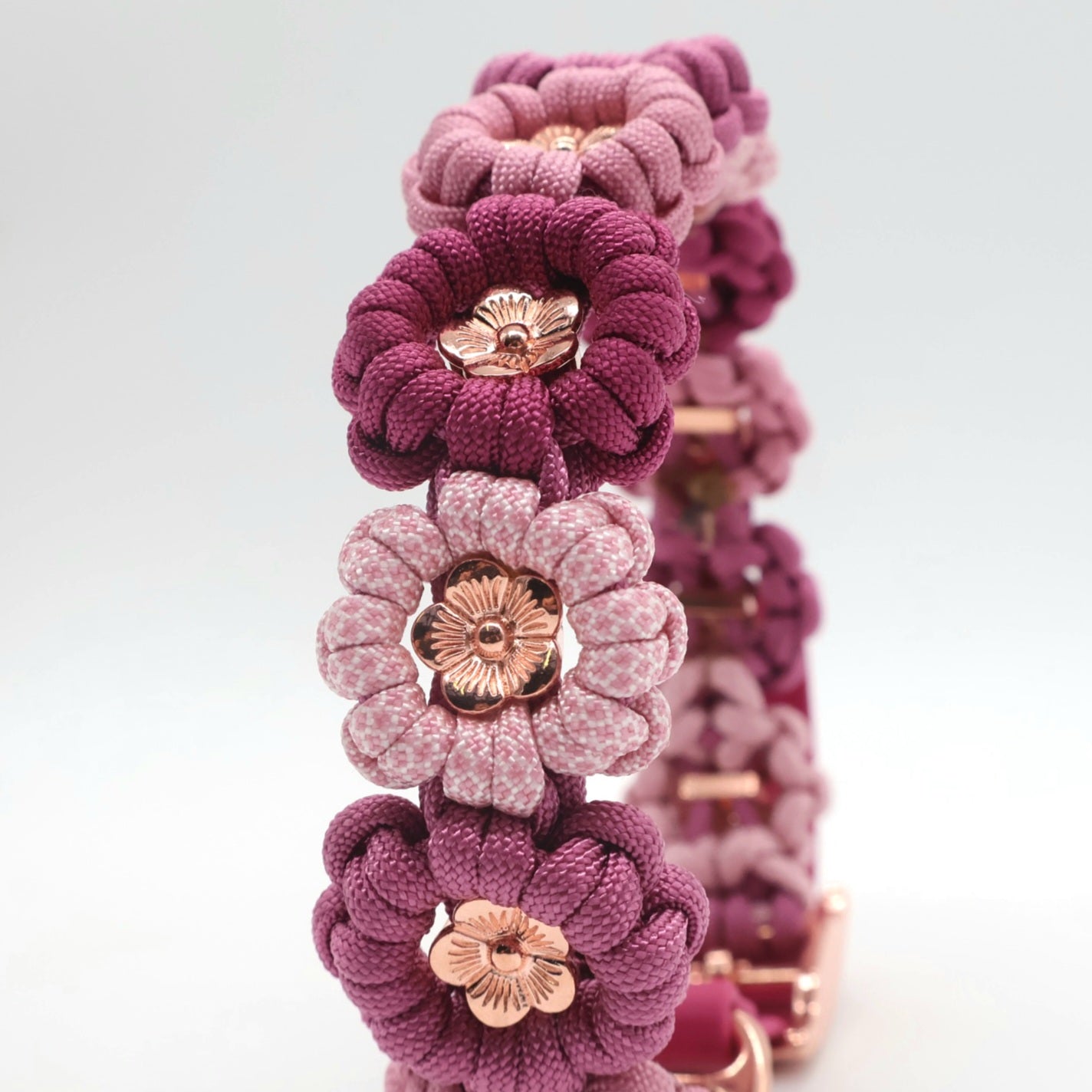 Flower Necklace *Lavender Pink-Berry*