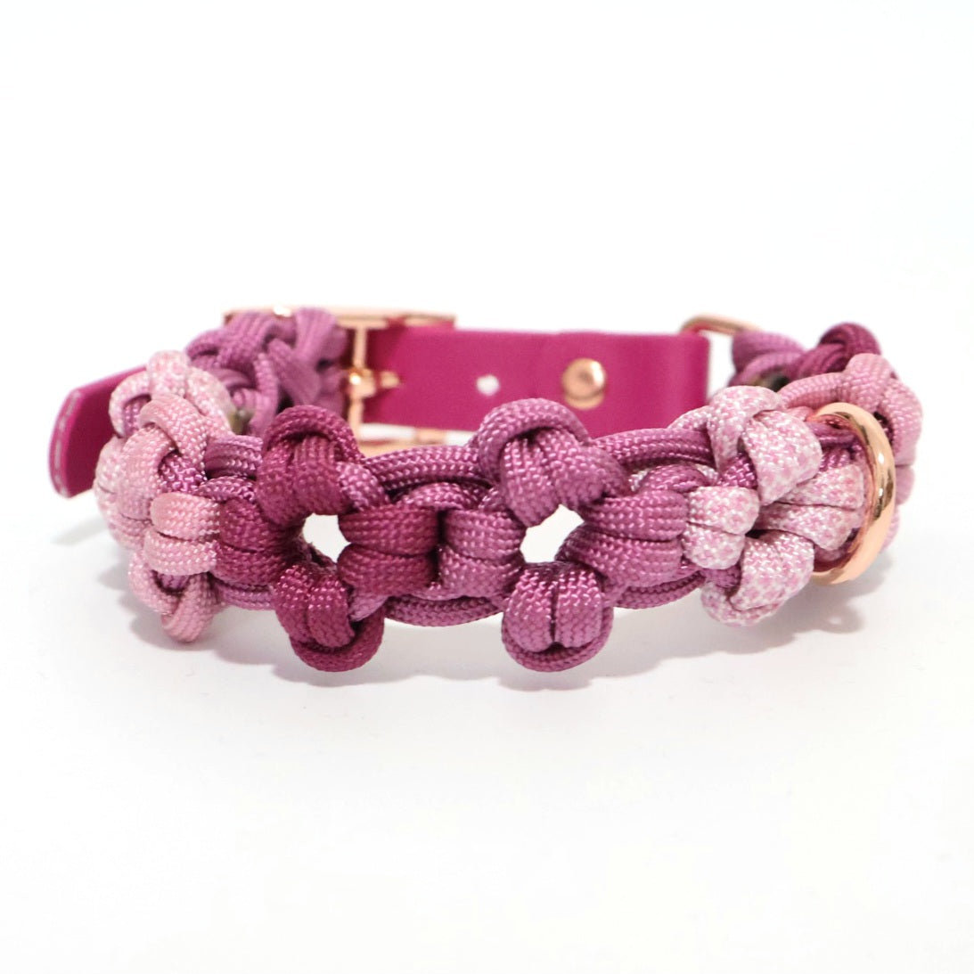 Mini Flower Necklace *Wildberry & Lavender Pink*