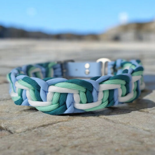 Erstelle dein eigenes Unikat - Paracord Halsband geflochten #2