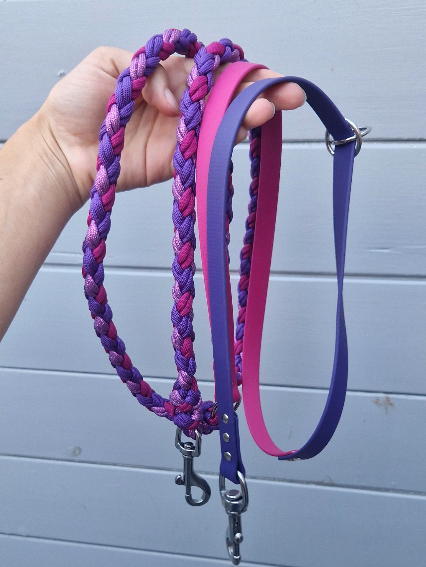 Designe dein eigenes Unikat - Paracord & Biothane Leine