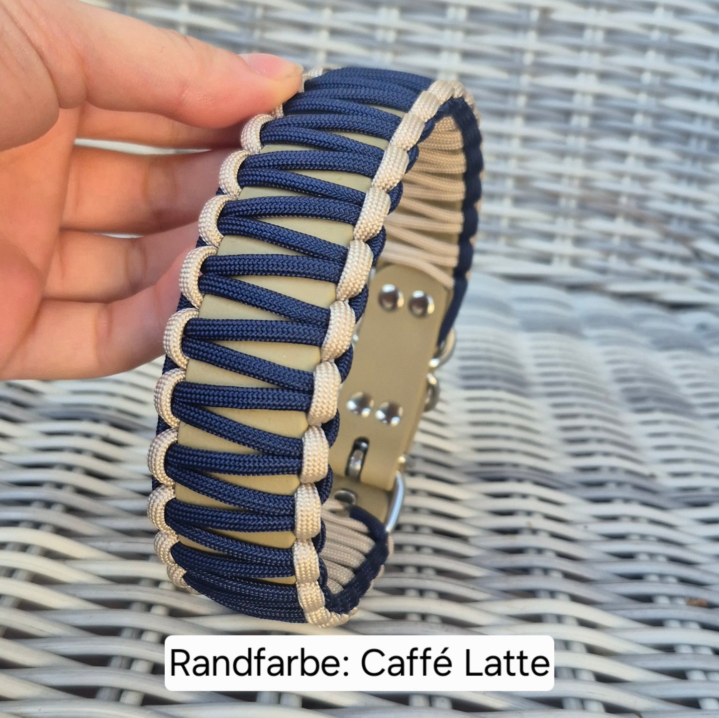 Halsband Biothane & Paracord *NordicWave*