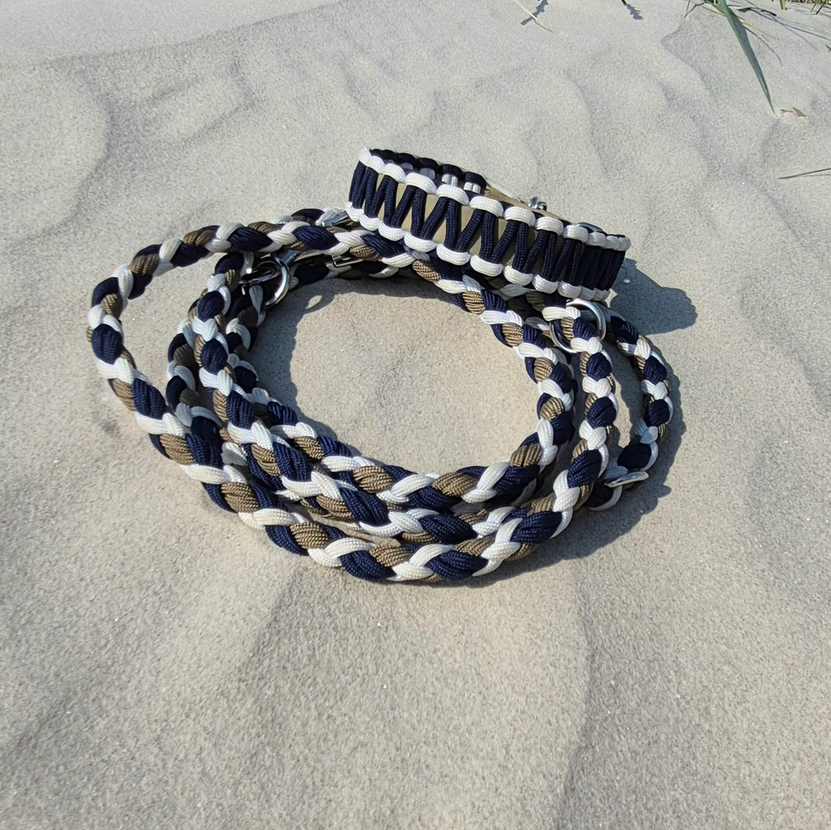 Halsband Biothane & Paracord *NordicWave*