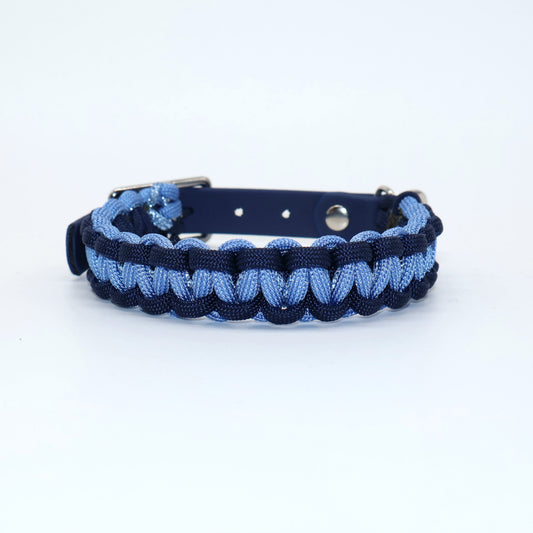 Mini Halsband *Mitternachtsblau & Powerblau & Hellblau Glitzer*