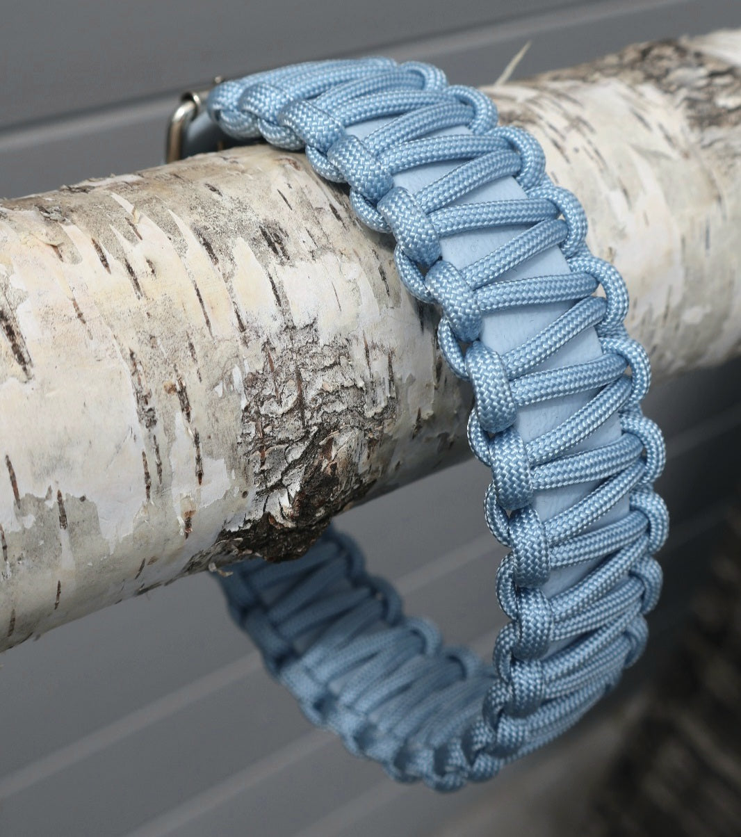 Halsband Biothane & Paracord *Frosted Sky*