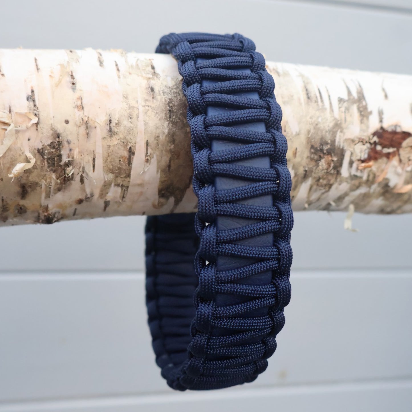Collar Biothane &amp; Paracord *Midnight Blue*