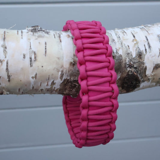 Collar Biothane &amp; Paracord *Fuchsia*
