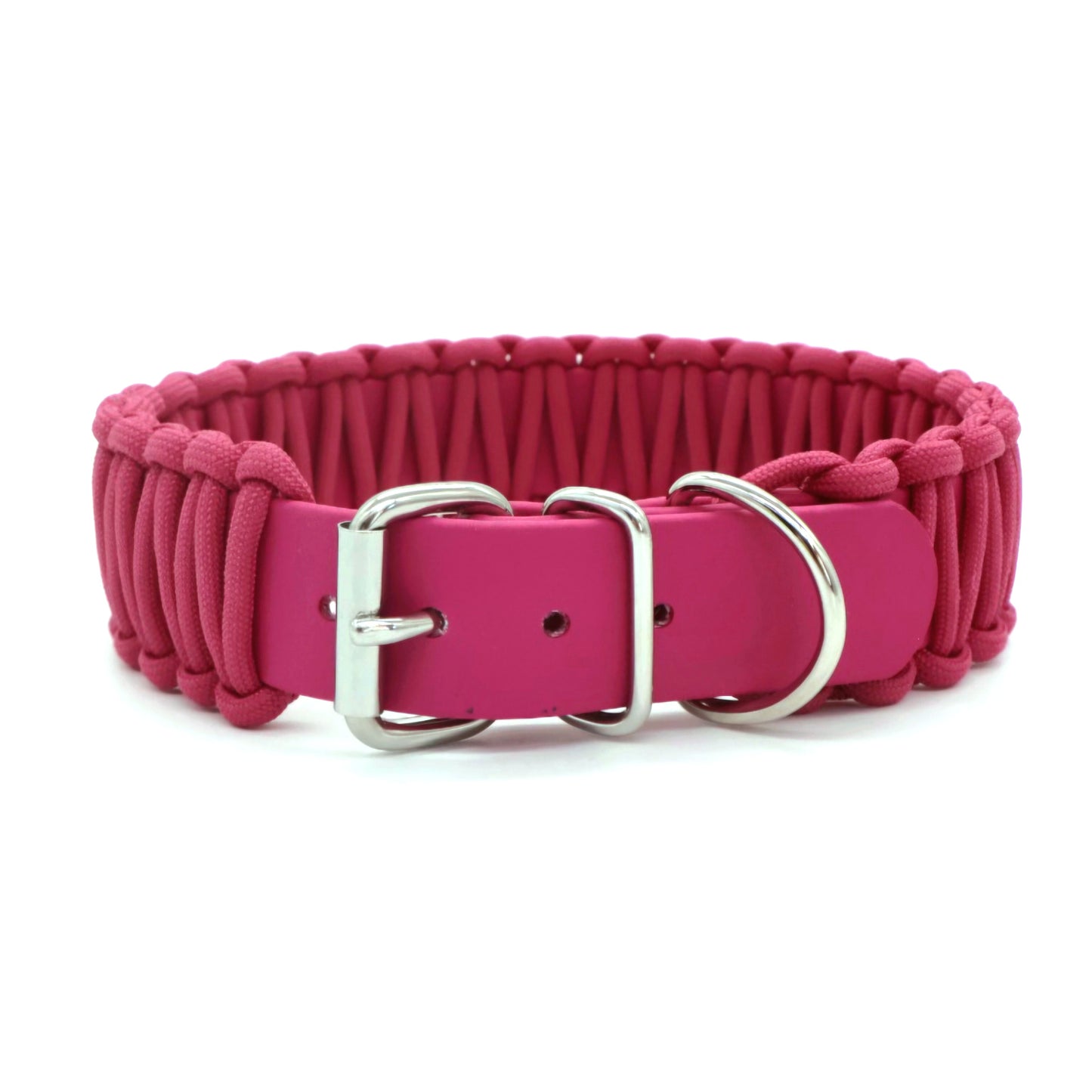 Halsband Biothane & Paracord *Rosebay*
