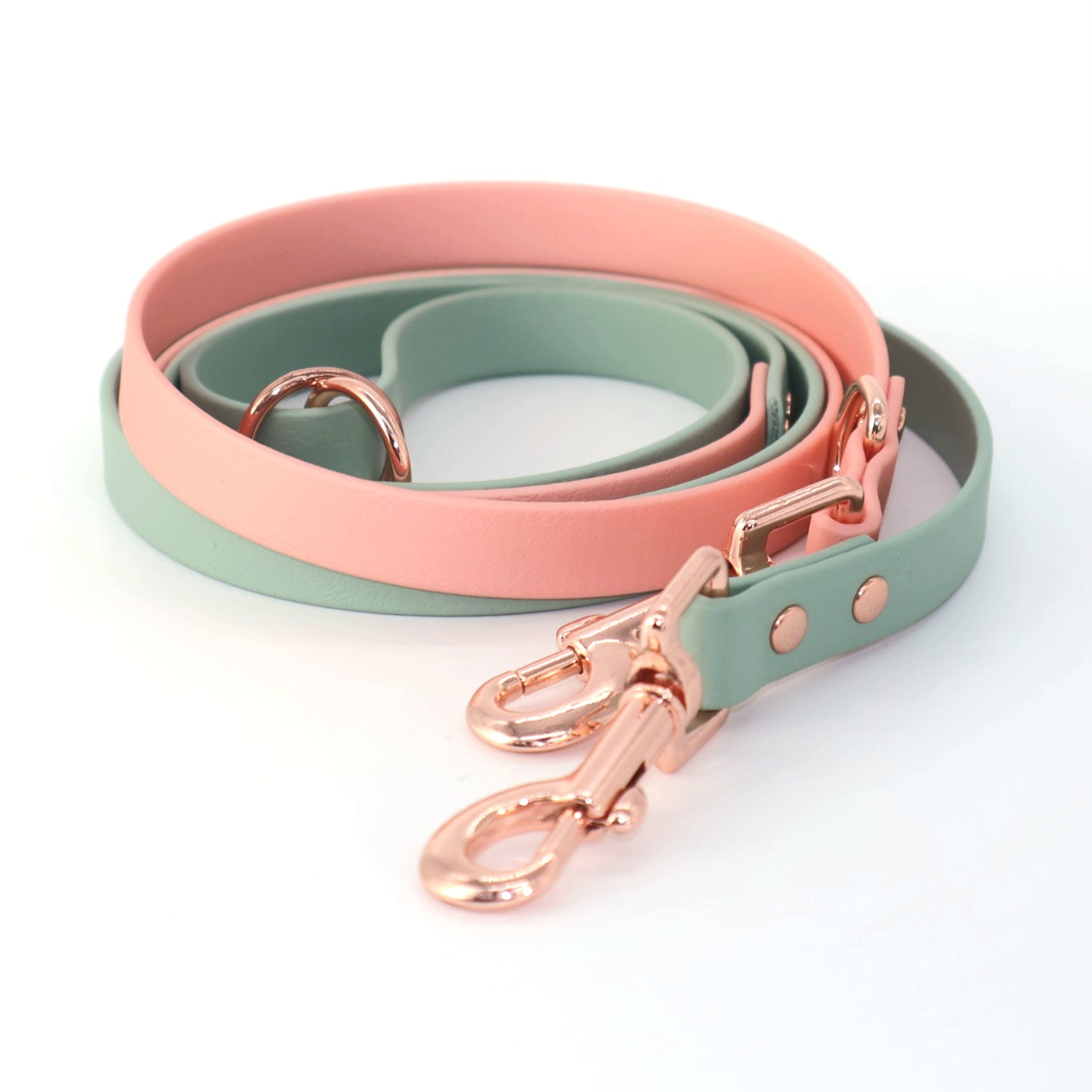 19mm Biothane Leine *Mint & Rosé*