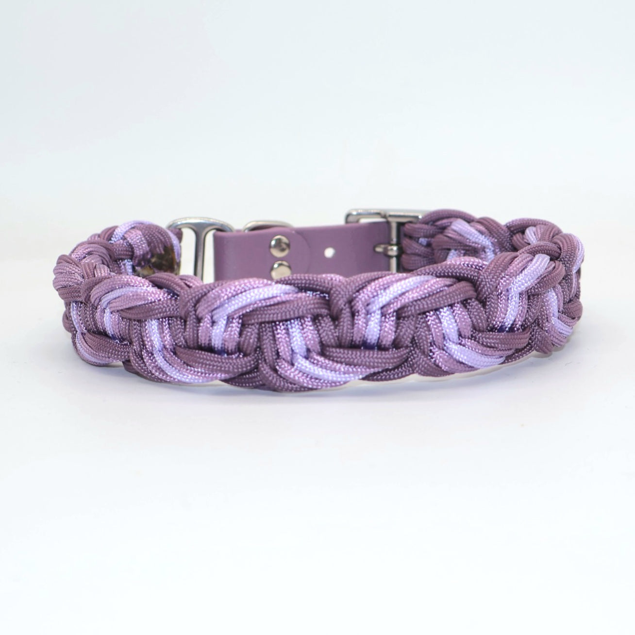 Paracord Halsband geflochten *Traube & Flieder*