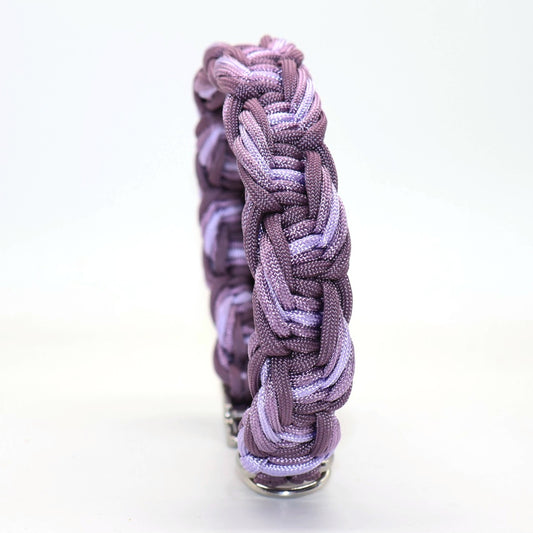 Paracord Halsband geflochten *Traube & Flieder*
