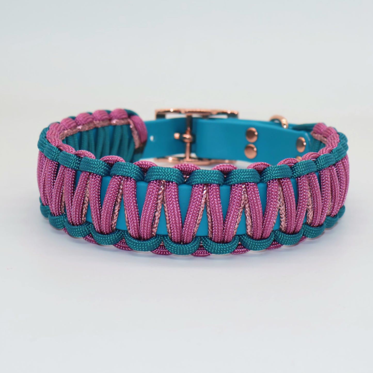 Erstelle dein eigenes Unikat - Glitzer Halsband Biothane & Paracord