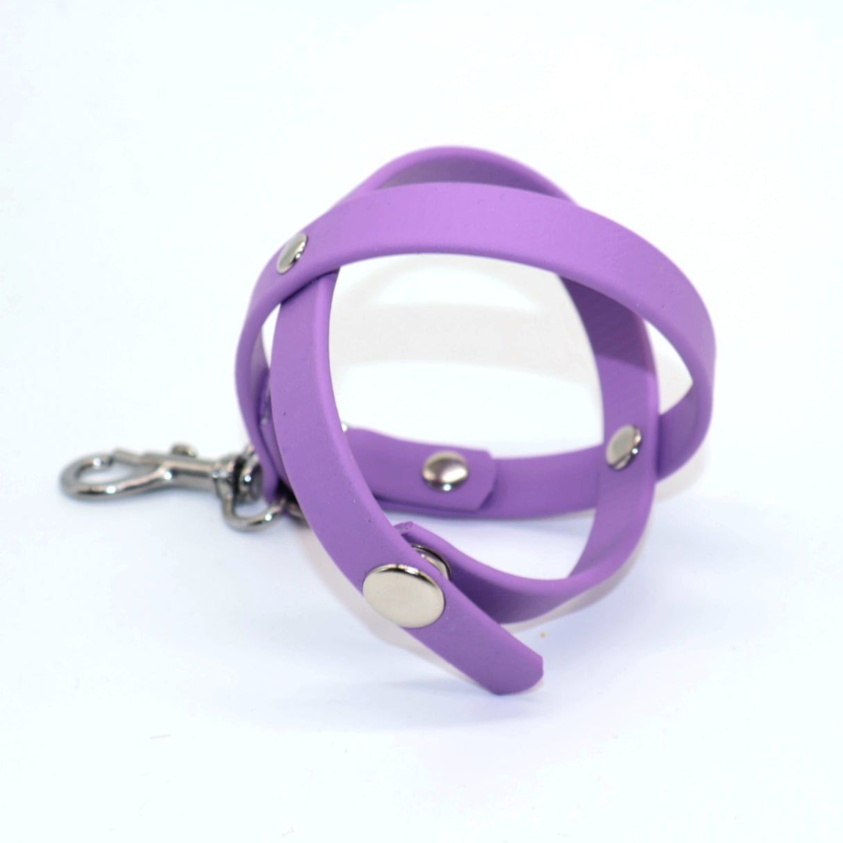 Ballhalter Biothane mit Knopf *Wunschfarbe*