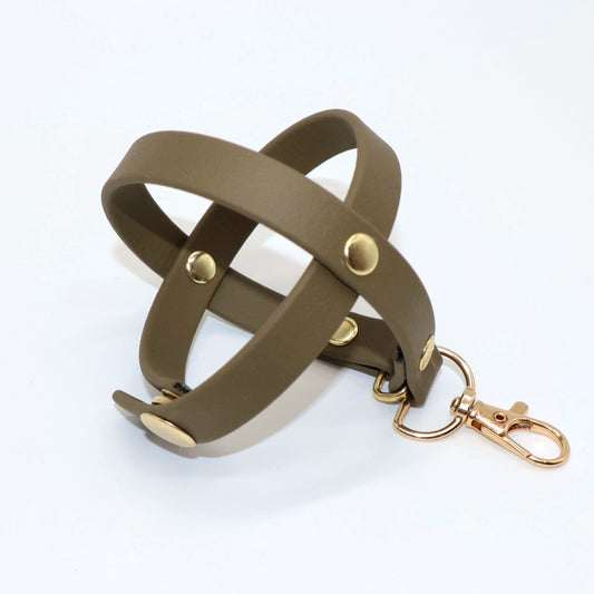 Ballhalter Biothane mit Knopf *Wunschfarbe*