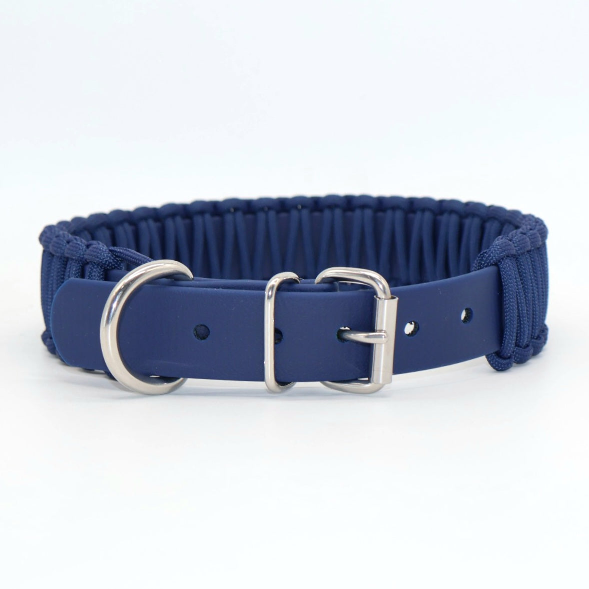 Collar Biothane &amp; Paracord *Galaxy Blue*