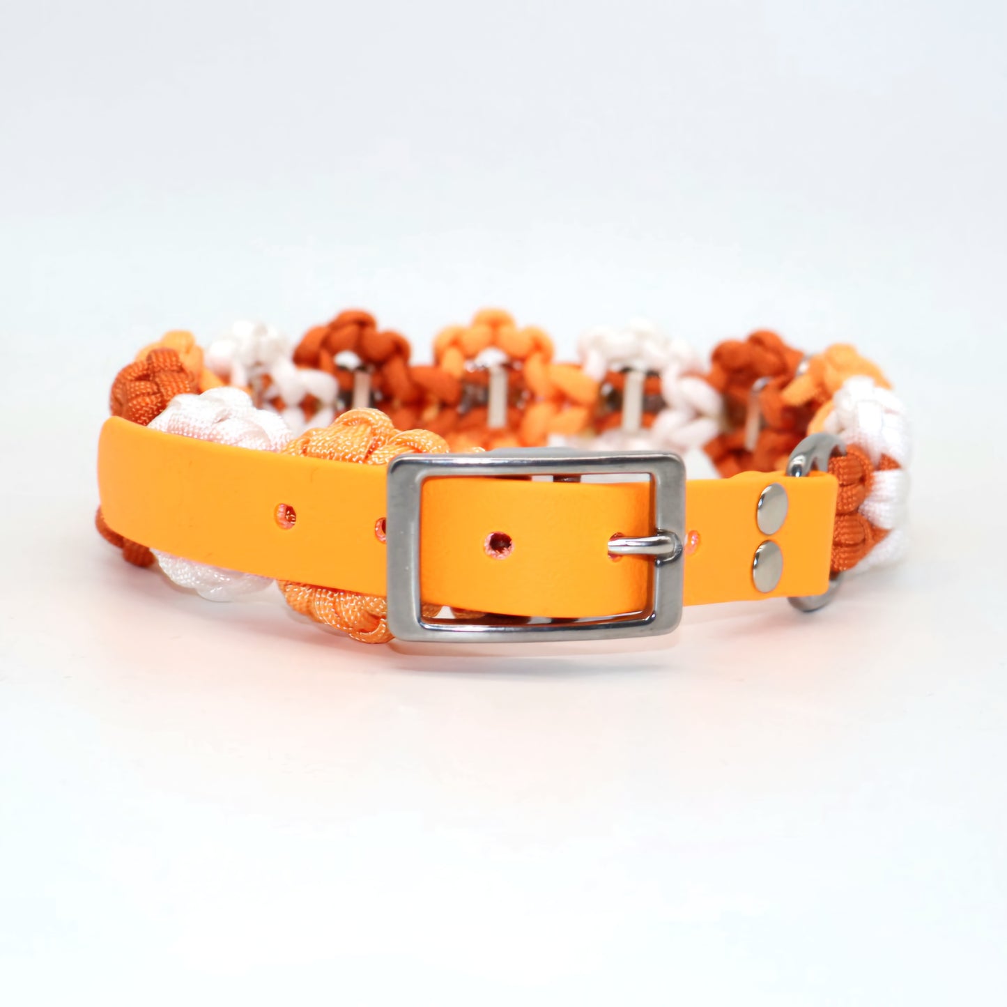Blumen Halsband *Pastell Orange*