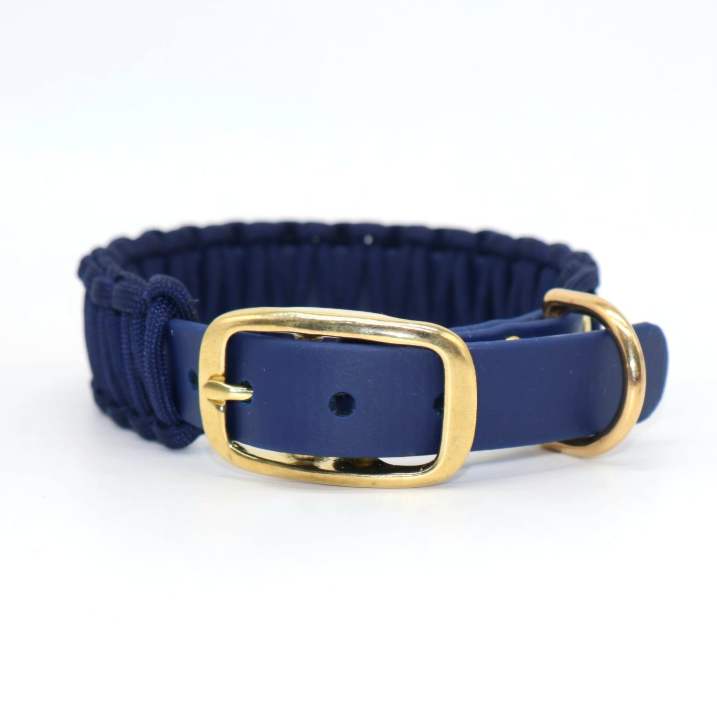 Collar Biothane &amp; Paracord *Midnight Blue*