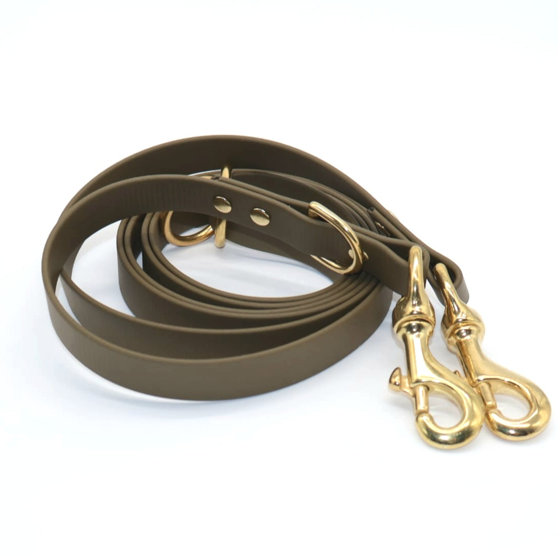 19mm Biothane Leine *Oliv*