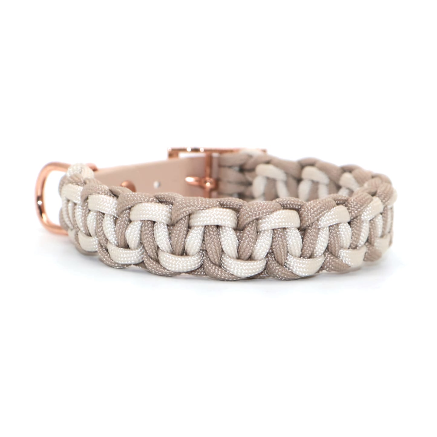 Mini Halsband geflochten *Mocca & Creme*