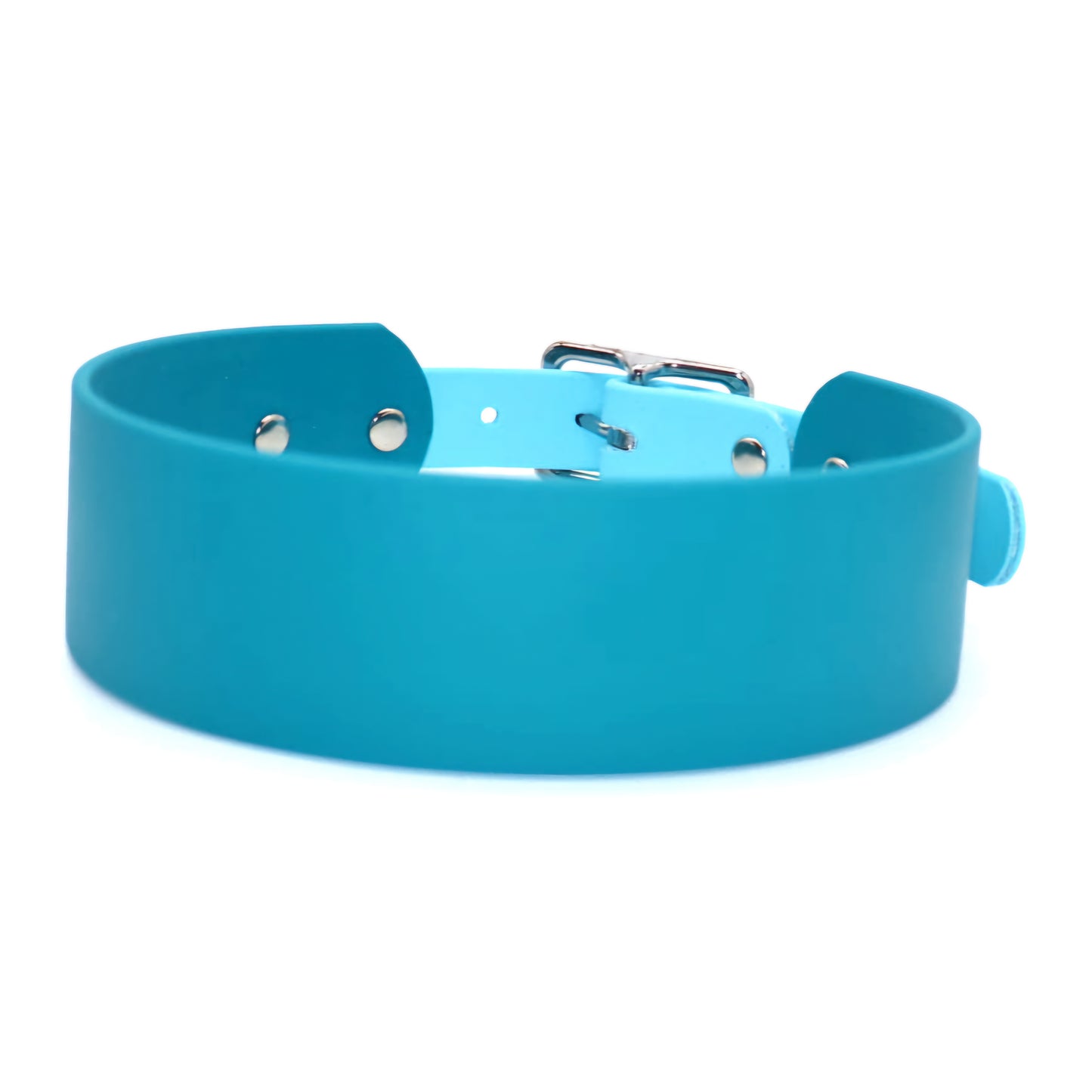 Halsband Biothane *Petrol & Cyan*