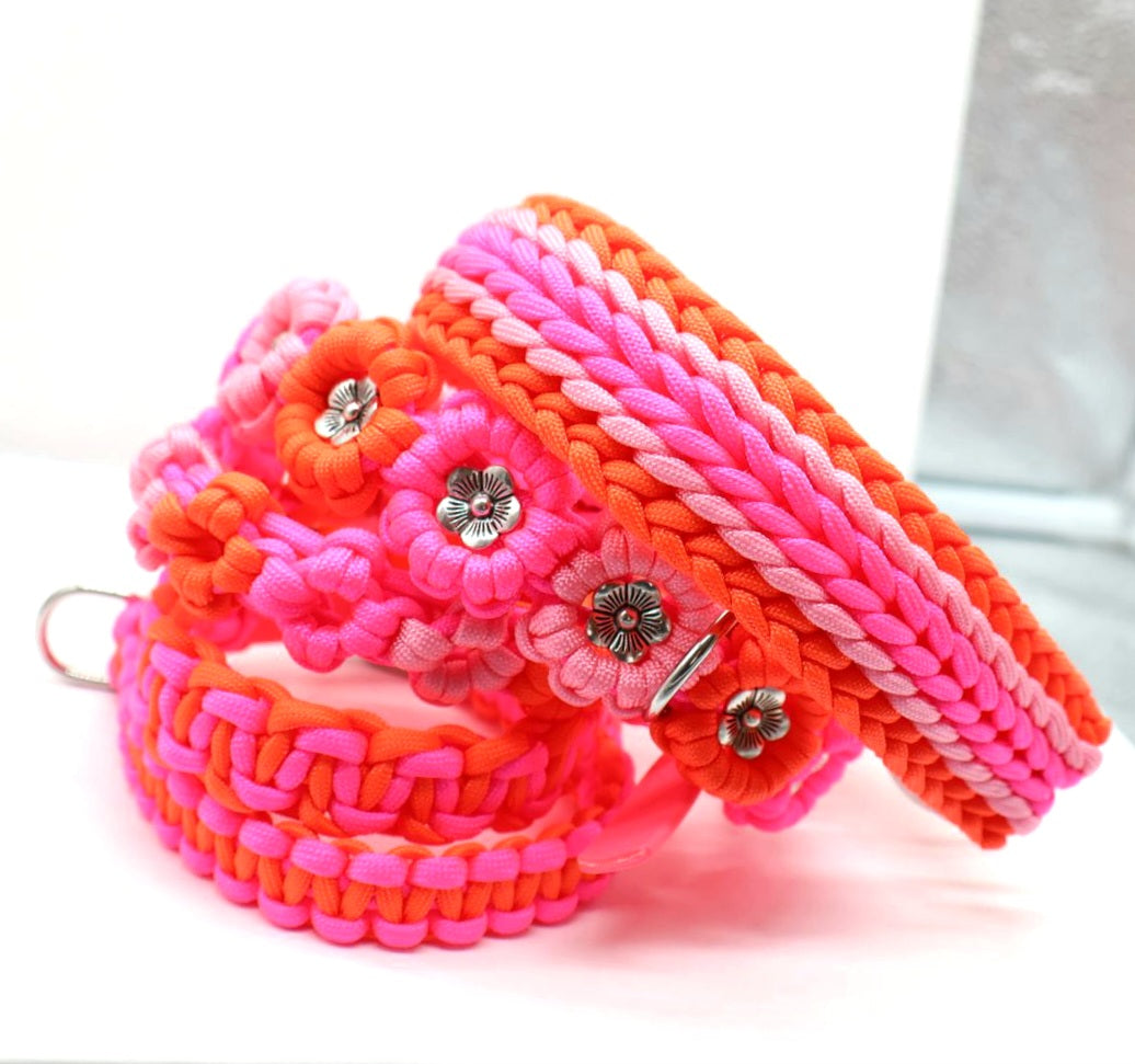Mini Blumen Halsband *Neon*