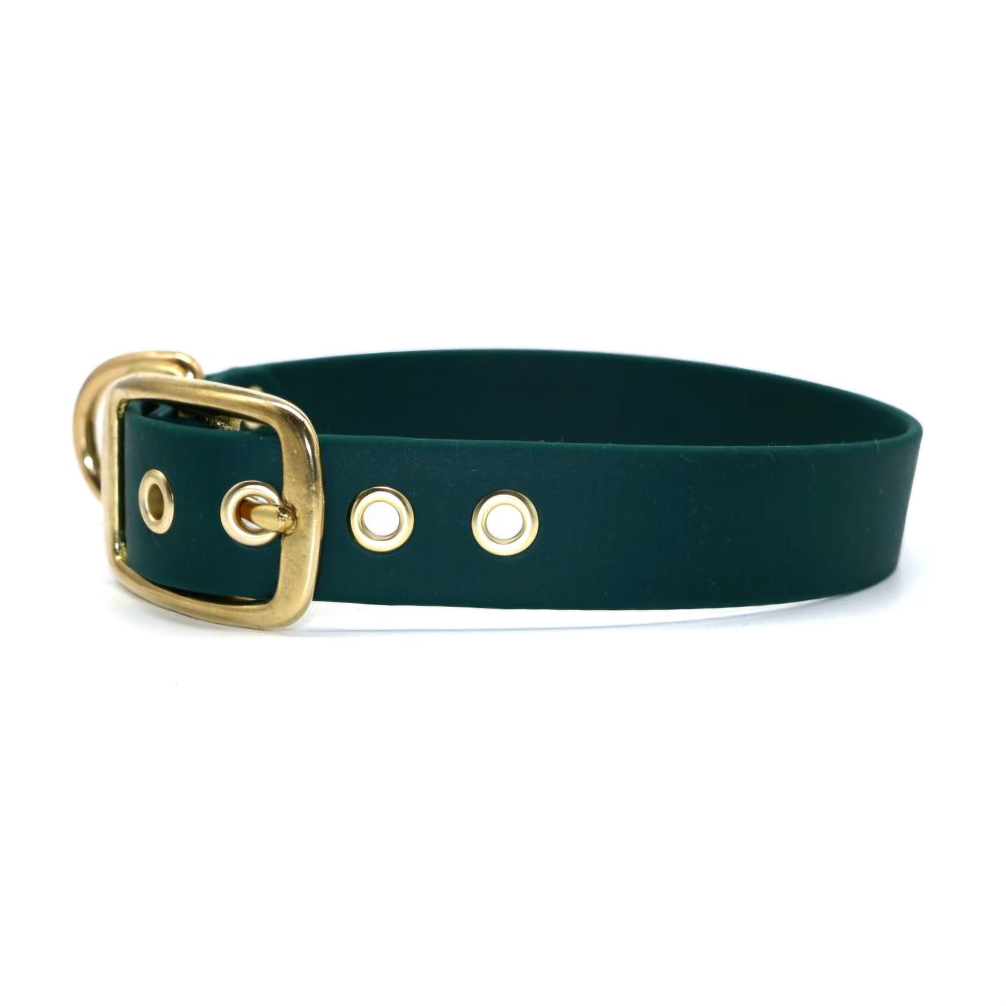 Halsband Biothane *Dunkelgrün*