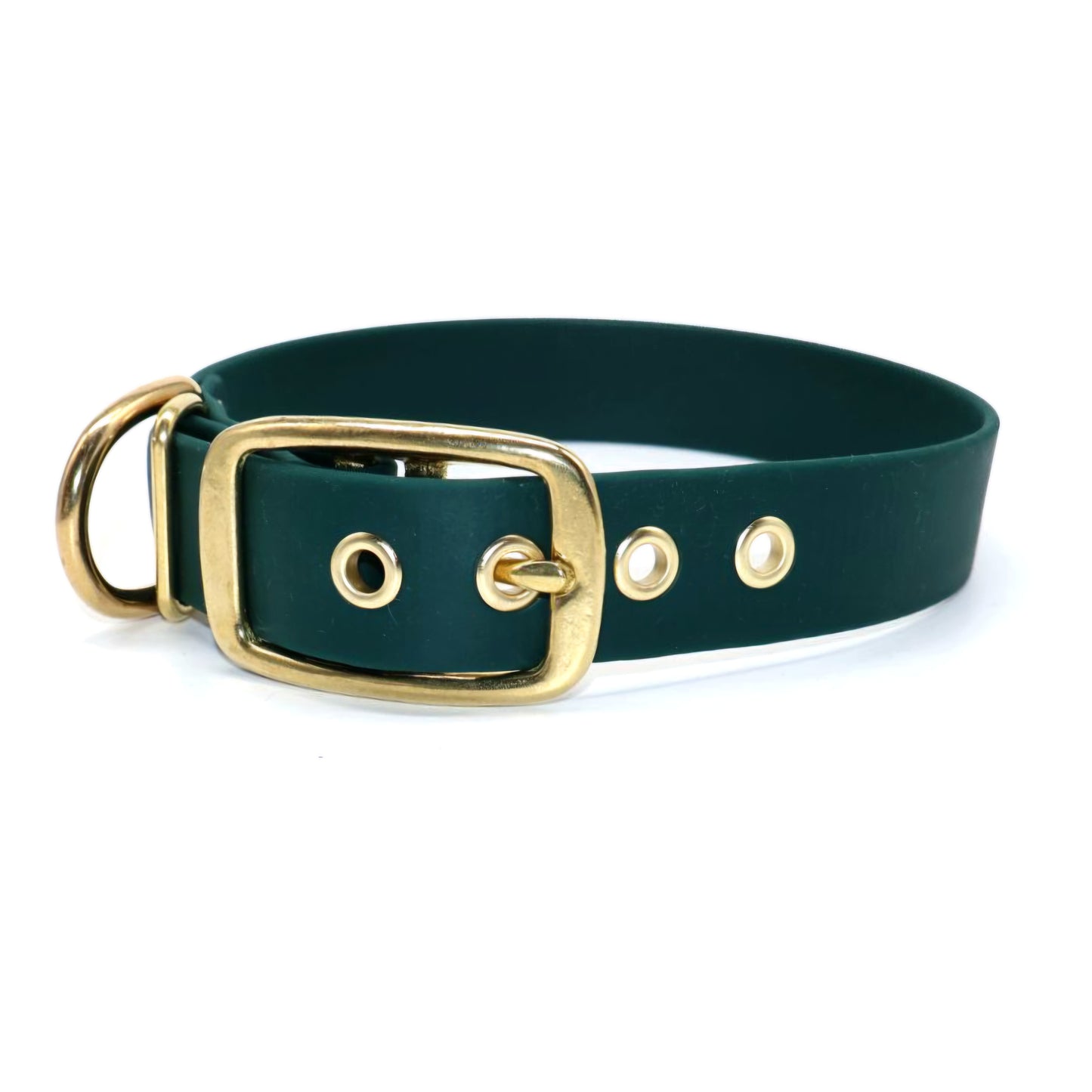 Halsband Biothane *Dunkelgrün*