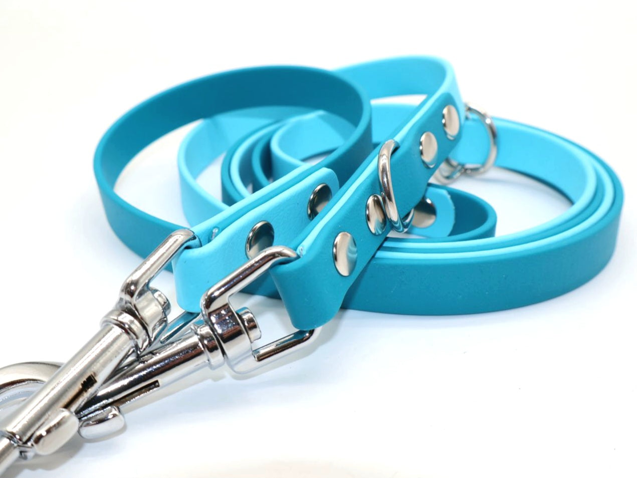 13mm Biothane Leine *Lagune & Cyan*