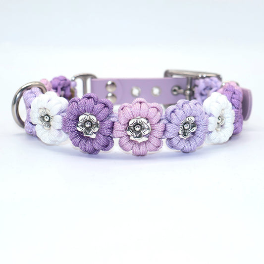 Blumen Halsband *Soft Lilac*