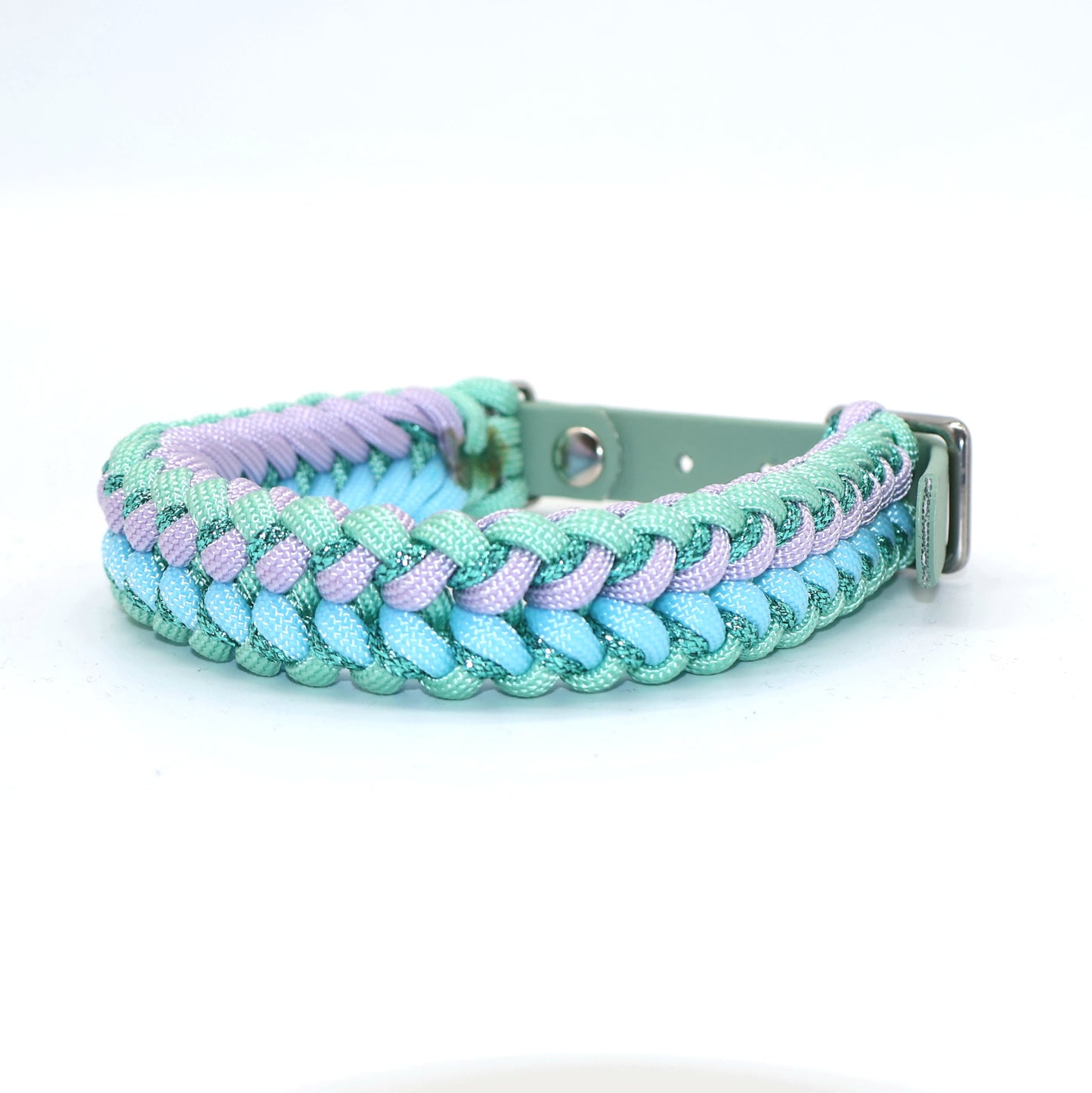 Paracord Halsband geflochten *Mermaid*