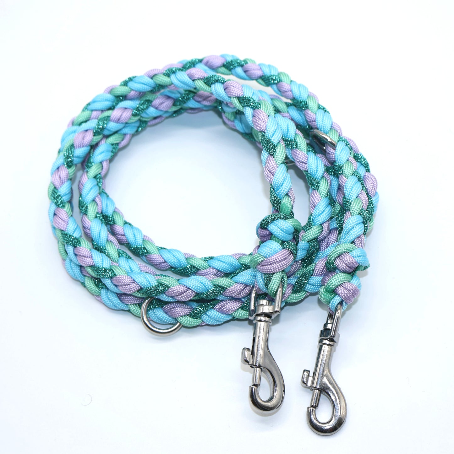 Handgeflochene Paracordleine *Mermaid*