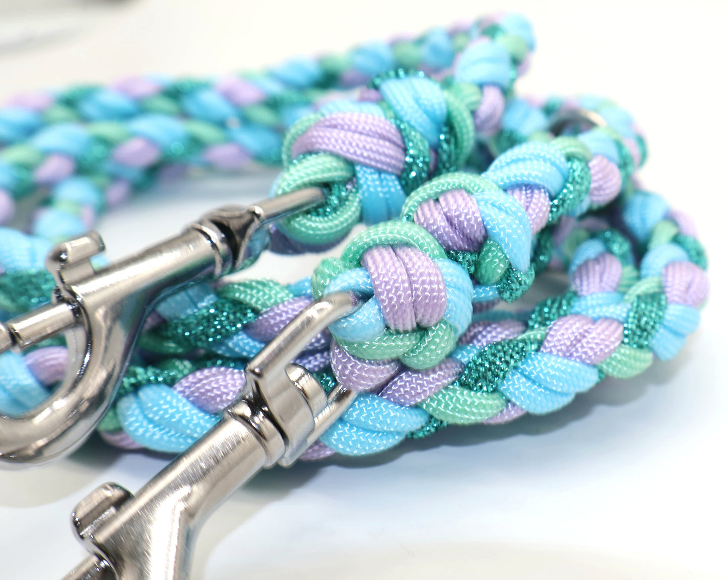 Handgeflochene Paracordleine *Mermaid*
