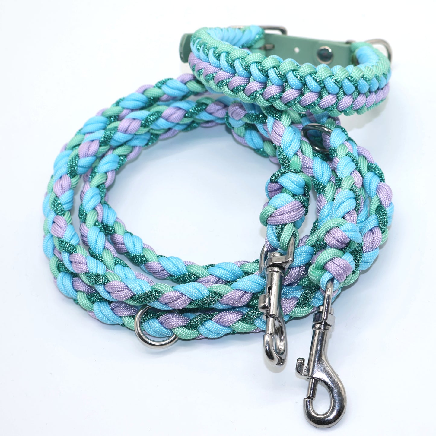 Handgeflochene Paracordleine *Mermaid*