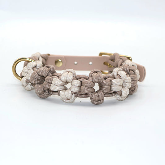 Mini Blumen Halsband *Beige*