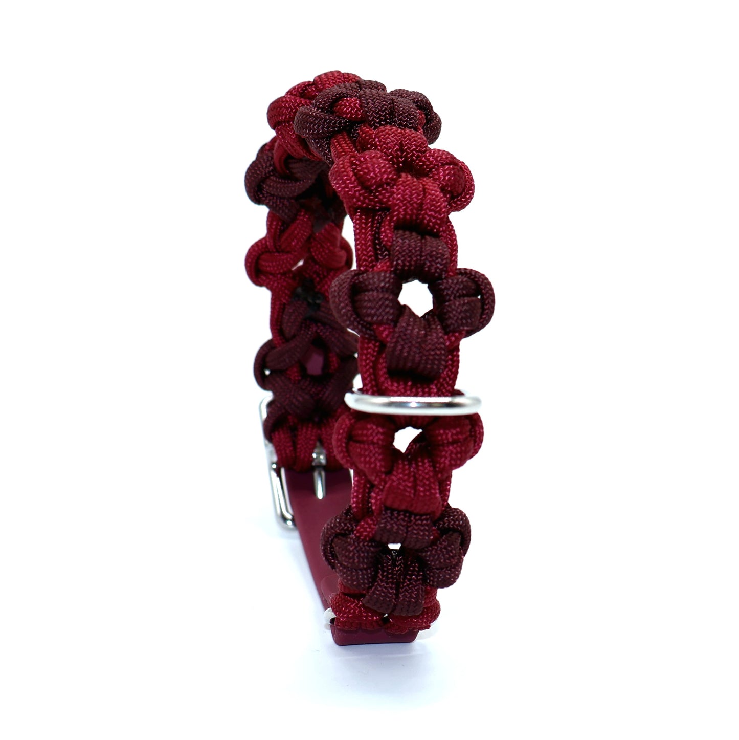 Mini Blumen Halsband *Burgunder & Maroon*