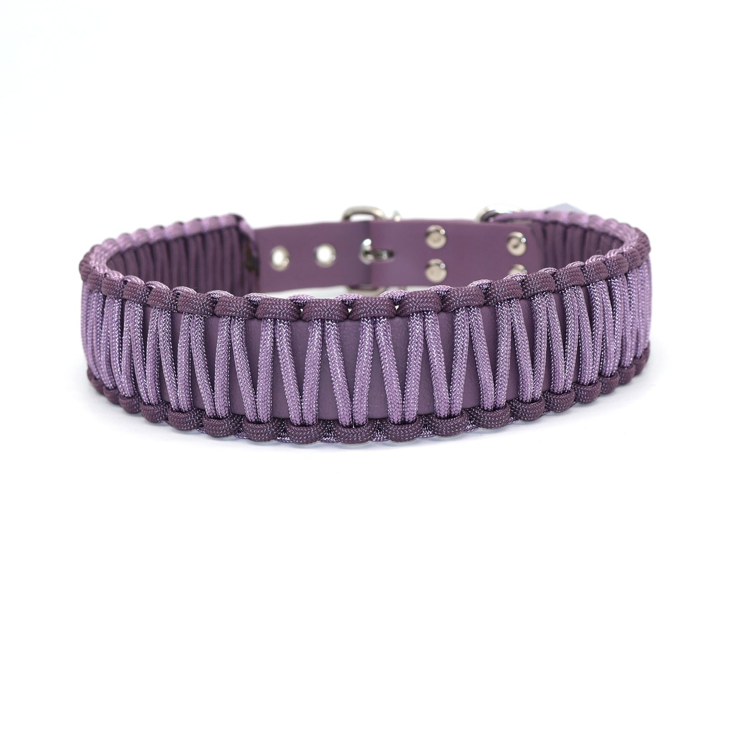 Halsband Biothane & Paracord *Traube* 50-57cm